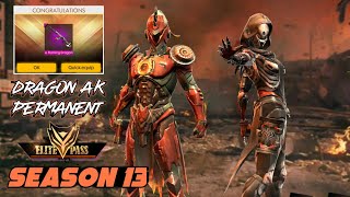 GARENA FREEFIRE ELITE PASS SEASON 13 HONEST REVIEW  GOOD OR BAD [upl. by Adamec]