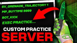 How to Create a Practice Server in Counter Strike CSGO amp CS2 UPDATE 2023 [upl. by Egroej]