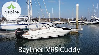 BAYLINER VR5 CUDDY FOR SALE [upl. by Zoilla]