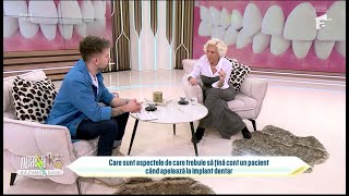 Sfaturi înainte de un implant dentar  Dr Anca Vereanu [upl. by Margaretha]