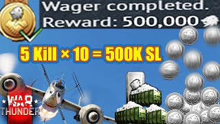 Best way to gain 5 0 0 K Silver Lions WarThunder [upl. by Wandis]