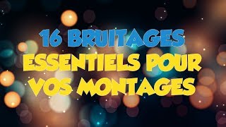 SOUND DESIGN  16 Bruitages Youtube indispensable libre de droitswave [upl. by Arrakat52]