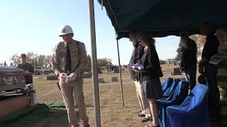 James Hillestad Graveside [upl. by Evetta]