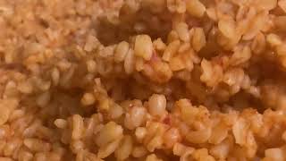 Turkish Bulgur Rice London 777 AAMA7UN 🇬🇧 777 News Turkish Bulgur Rice  Bulgur Rice  ভাত [upl. by Merete]