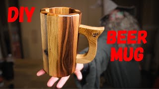 How To Make A Functional Wood Cup [upl. by Bass]