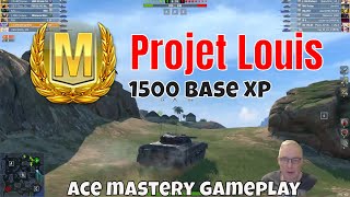 Projet Louis Ace Mastery Tier 9 Super Medium Wot Blitz [upl. by Aisnetroh]