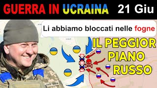 21 Giu A BRAGHE CALATE Imboscata Ucraina SORPRENDE RUSSI NASCOSTI NELLE TUBATURE  Guerra Ucraina [upl. by Atinele]