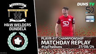 Matchday Replay  HampW Welders Vs Dundela  27th August 2024 [upl. by Suiluj476]