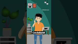 Covishield comedy funny bestfrienship YouTube Animation19070 [upl. by Gunning]