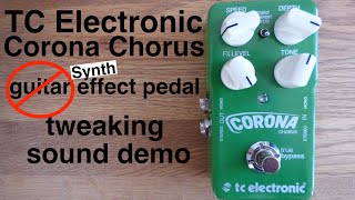 TC Electronic Corona Chorus with Korg Minilogue [upl. by Metts]