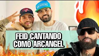 FEID CANTANDO COMO ARCANGEL [upl. by Beffrey]