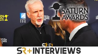 James Cameron Talks Avatar 3 At The Saturn Awards [upl. by Amik]