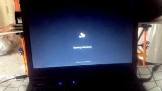 Windows 7 professional startup and shutdown on a Dell Vostro 1310 [upl. by Hellman210]