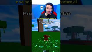 Se fingindo de NPC no BLox Fruits roblox [upl. by Manoff]