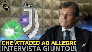 Lintervista di GIUNTOLI con ATTACCO diretto a Max Allegri  Analisi FcmNewsSport [upl. by Blinnie]