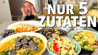 Rezepte die gesund machen  mit nur 5 Zutaten [upl. by Namialus]