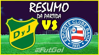 DEFENSA Y JUSTICIA 1x0 BAHIA  SUL AMERICANA  QUARTAS DE FINAL [upl. by Alrick334]