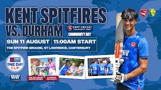 🎥 LIVE STREAM  Kent Spitfires vs Durham [upl. by Ancel]