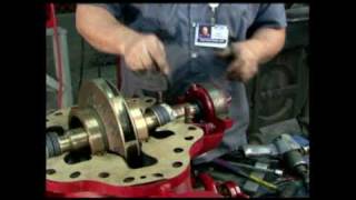 Horizontal Split Case Pump Assembly Video by Peerless Pump [upl. by Brigid360]