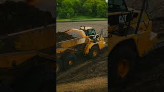 Haulin Top Soil  Elcor Construction dirtwork [upl. by Eiddal]