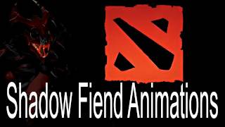 Dota 2 New Shadow Fiend Spell Animations [upl. by Gertrud390]