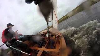 Graduate Dinghy Sailing Boom Cam  Bolton SC 2015 [upl. by Sixla]