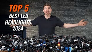 Top 5 Best and Brightest LED Headlight Bulbs in 2024  GTR Lighting Morimoto SV4 and Xenon Depot [upl. by Ordway]