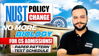 NUST ADMISSIONS 2025  NUST 2025 POLICY  NUST 2025 PAPER PATTERN  NUST PREPARATION  TEST SCHEDULE [upl. by Klaus987]