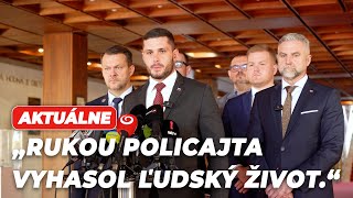 Glück „Ministerstvo vnútra je časovaná bomba Je len otázka času kedy sa takýto incident stane“ [upl. by Ahcsatan]