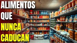 15 Alimentos Para ALMACENAR Que NUNCA CADUCAN [upl. by Arakaj]