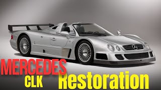 Abandoned Mercedes CLK GTR Restoration from Rust to Glory rusty mercedesbenz youtube yt [upl. by Ynney]