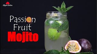 Passion Fruit Mojito  Summer Mocktail Recipes [upl. by Abas]