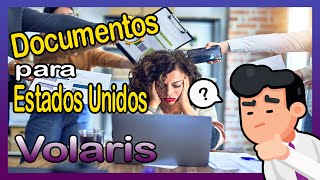 Qué DOCUMENTOS necesito para VIAJAR a Estados Unidos con VOLARIS checkin [upl. by Daloris]