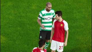 Sporting CP vs Nacional Efootball Pes 21 Gameplay On PC  Gameplay Part3 [upl. by Page]