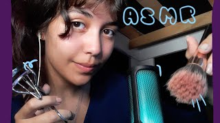 ASMR  fazendo maquiagem em você [upl. by Stubbs]