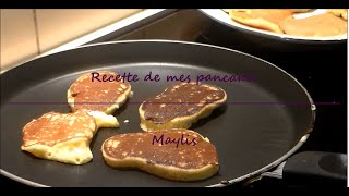 Recette n°1 Pancakes a ma façon [upl. by Jarrod829]