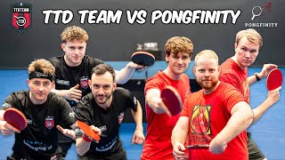 TableTennisDaily vs Pongfinity  BIGGEST MATCH EVER [upl. by Yecnay329]