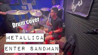 Enter Sandman  METALLICA  Drum Cover [upl. by Farrica152]