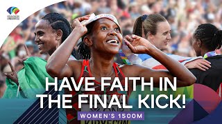 Womens 1500m Final  World Athletics Championships Oregon 2022 [upl. by Jona604]