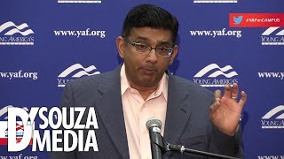 SO SATISFYING DSouza slams leftists—including professors—at Yale [upl. by Aivalf]