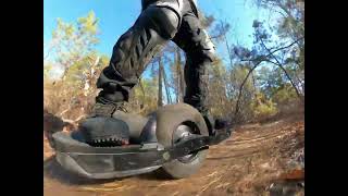 Onewheel VESC XR  First GoPro9 Trail Session Edgewood [upl. by Sremmus]