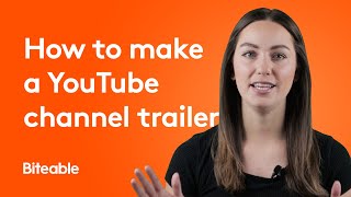 How to create a channel trailer that attracts subscribers [upl. by Pirali]