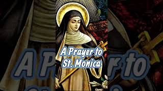 A Prayer to St Monica dailyoremus [upl. by Eatnahc101]