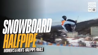 RELIVE  Snowboard WomensMens Snowboard Halfpipe  Gangwon2024 [upl. by Adnauqahs]