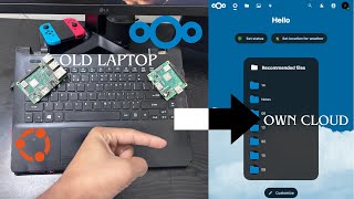 Transform an Old Laptop into a Home Server Nextcloud  Ubuntu [upl. by Chrissie192]