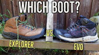 Which Boot KEEN NXIS Explorer Vs NXIS EVO Hiking Boots Review [upl. by Rebekah]