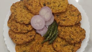 Maharashtrian Special Dal Vade shorts dalvade maharashtrainarecipes breakfast [upl. by Katt719]