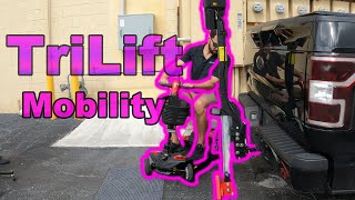 🔥 The Best Mobility Scooter Carrier  TriLift HD  Installation amp Demonstration Video [upl. by Rosamund654]