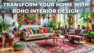 Transform Your Home with Boho Interior Design 10 MindBlowing Ideas You Must Try [upl. by Poulter]