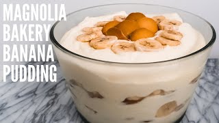 Magnolia Bakery Banana Pudding Recipe  The BEST Banana Pudding Ever [upl. by Mcclain]